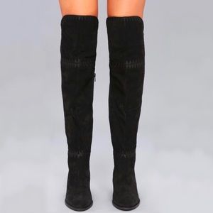 Matisse Moon Suede Over-the-Knee Boot